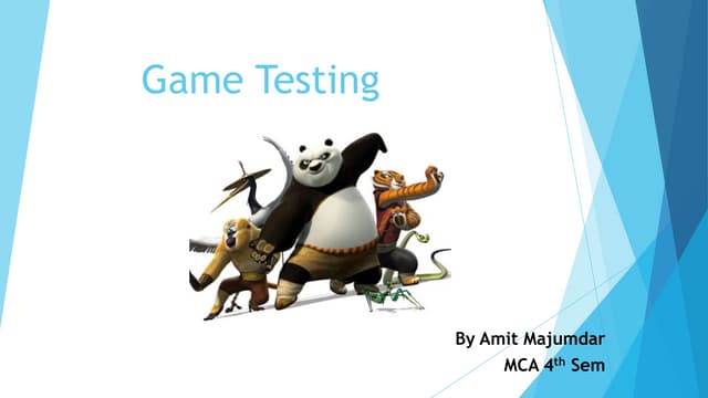 Game testing