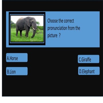 Game the correct pronounciation 01 | PPT