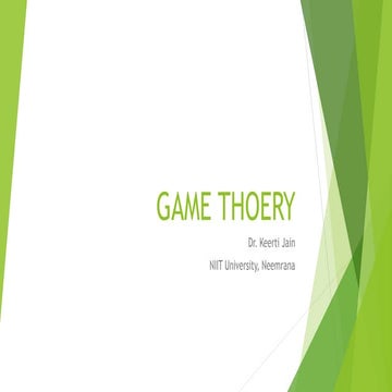 Game theory