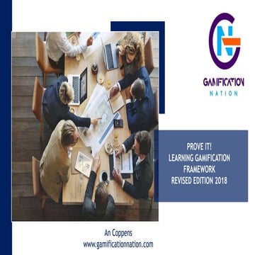 GamiCon18: Prove it! Learning gamification framework by An Coppens