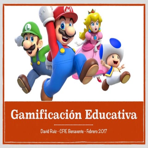 Gamificación en educación