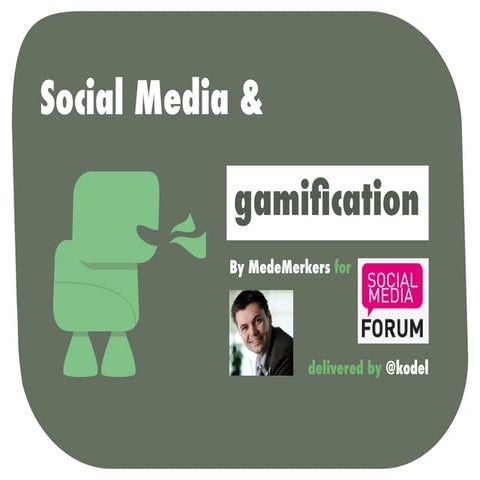 Gamification as umbrella for social media