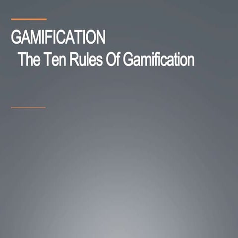 Enterprise gamification | PPTX