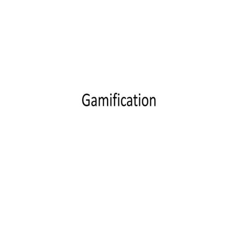 Gamification