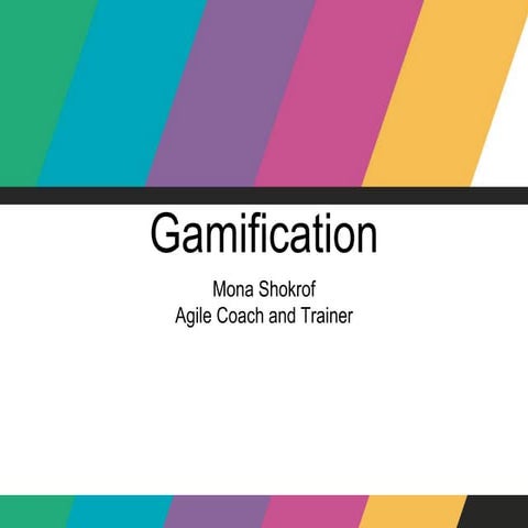 Gamification  - MDWEgypt 2016