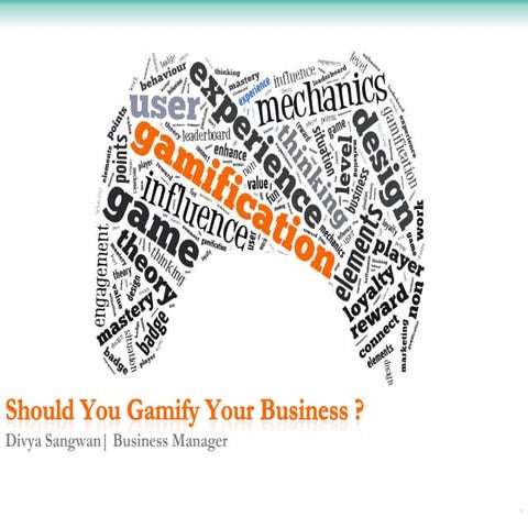 Gamification...should you gamify your business ??