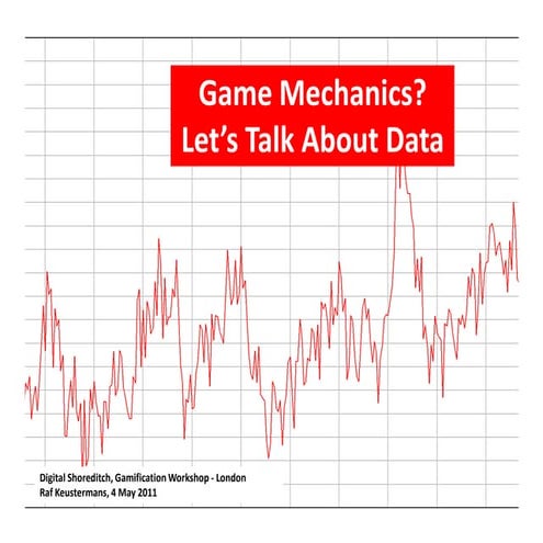 Gamification - Let's Talk About Data