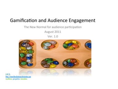 Gamification 08 2011