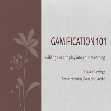 Gamification101