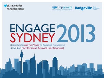 Gamification and the power of boosting engagement: Steve Sims