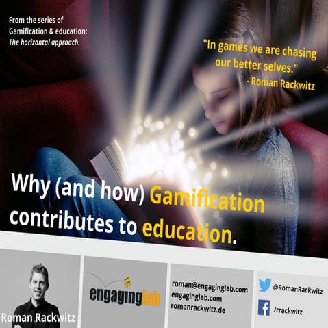 Gamification and education