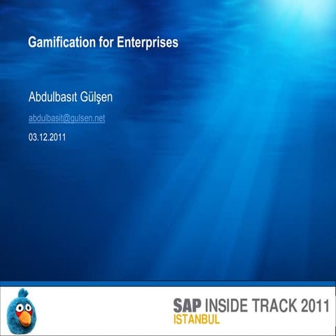 Gamification For Enterprises