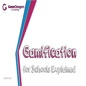 Gamification for schools explained