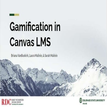 Gamification in Canvas