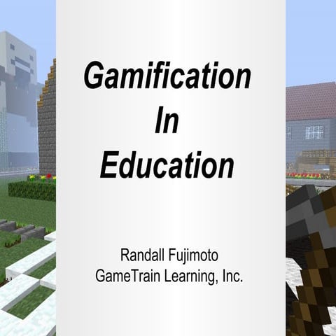Gamification In Education