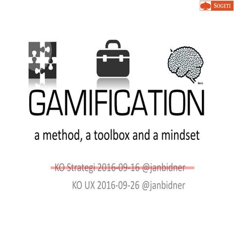 Gamification UX and Strategy