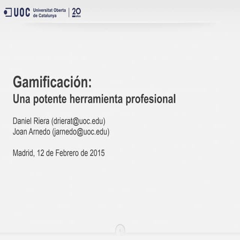 Gamificación
