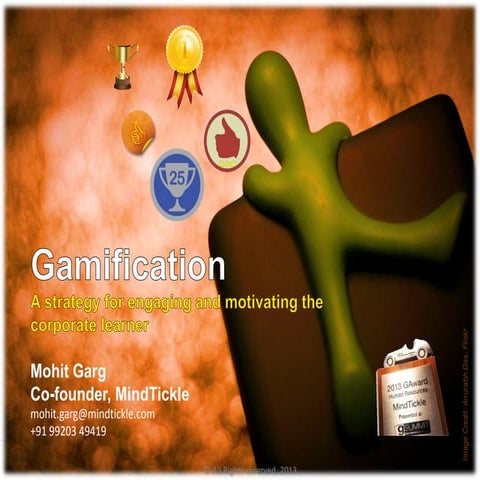 Gamification of online learning - Case study & Best practices
