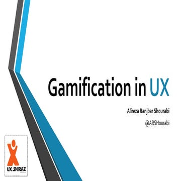 Gamification design in UX design