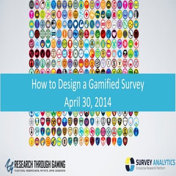 How to Design a Gamified Survey
