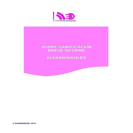 Gamificacion por ELEARNING3D