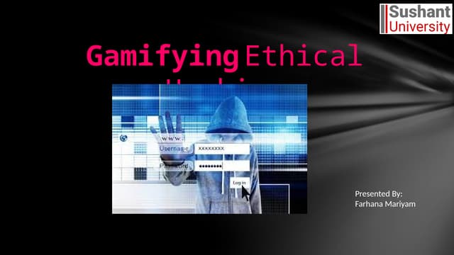 Gamifying Ethical hacking for education.pptx