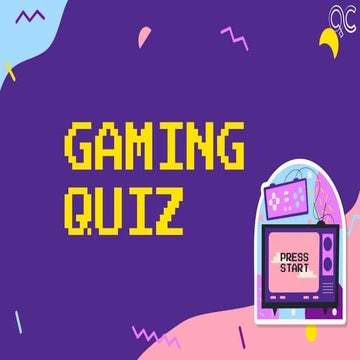 The Gaming Quiz - 17th April 2024,  Quiz Club NITW