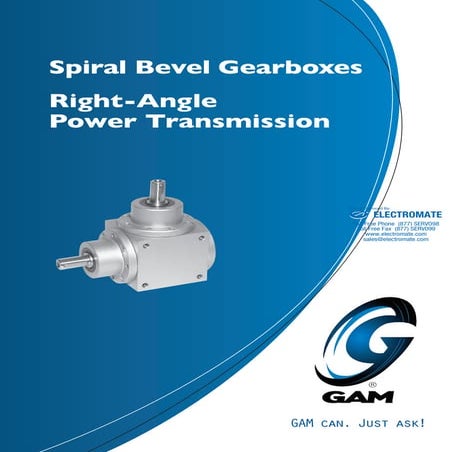Gam spiral bevel_gearboxes_catalog