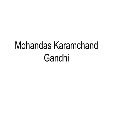 Gandhi