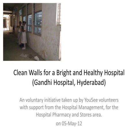 Gandhi hospital   volunteering activity 05 may12