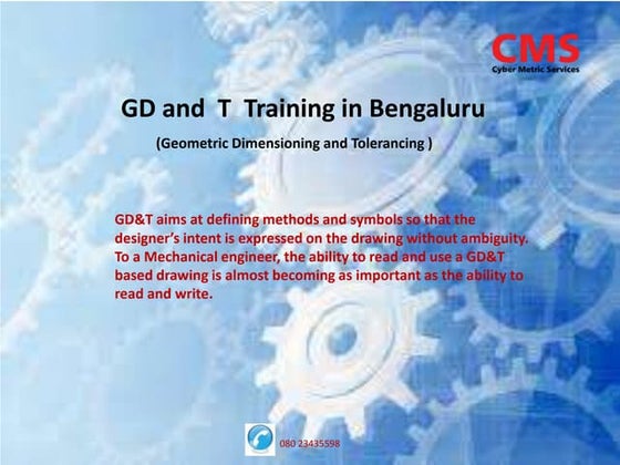 GD&T - PPT | PPTX | 3-D Graphics | Computer Software and Applications
