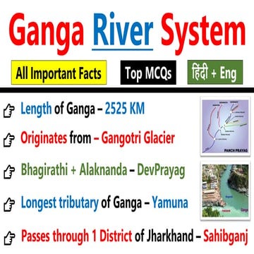 Ganga river systems in india : discuss defferent river in India and its ...