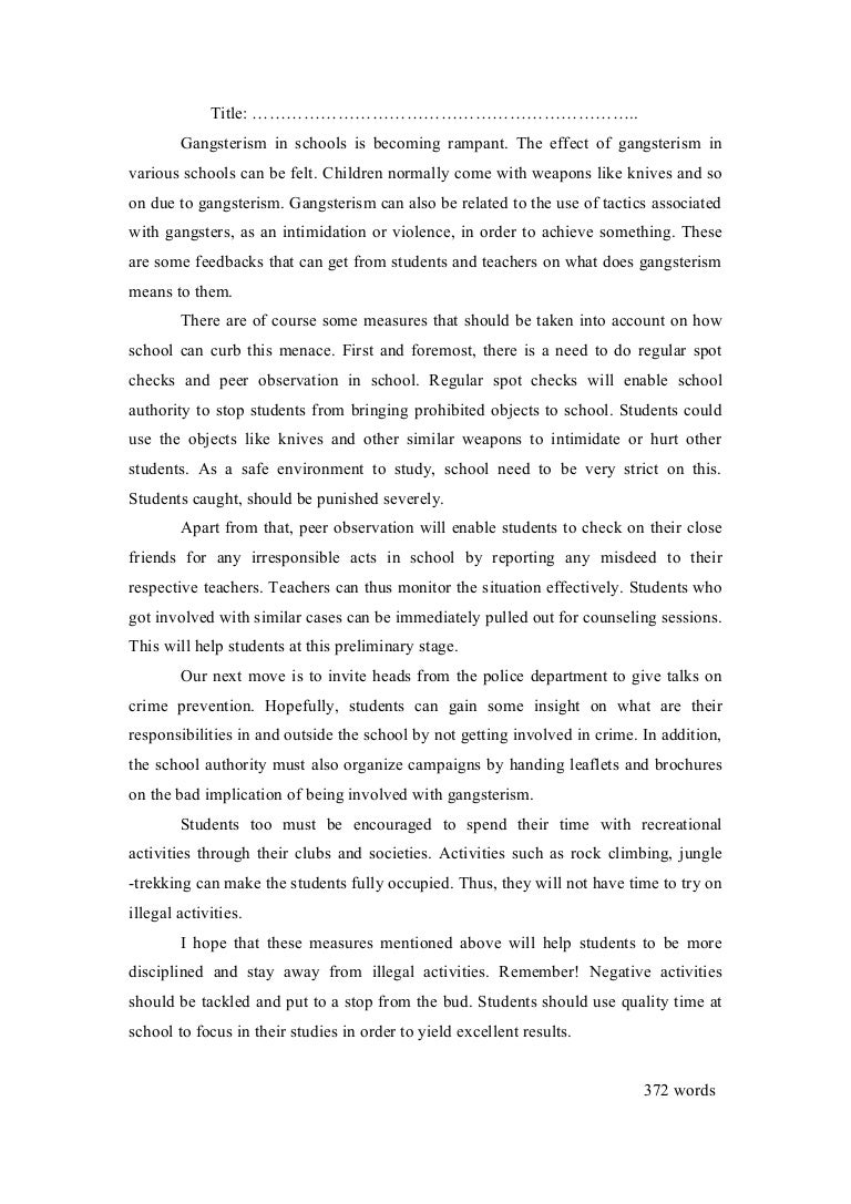 Gangsterism among youth image