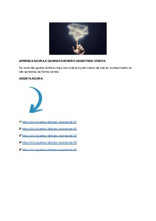 Como ganhar dinheiro fácil na Internet