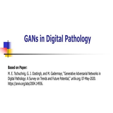 Application of generative adversarial networks (GAN) for ophthalmology ...