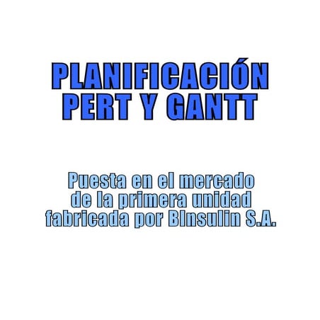 Planificación del proyecto