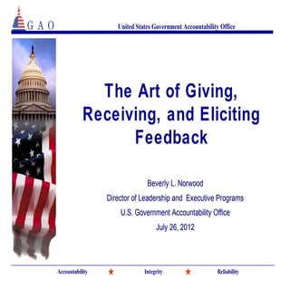 The Art of Giving and Receiving Fee...