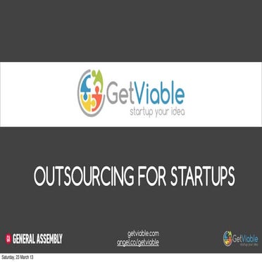 Outsourcing for Startups with GetViable
