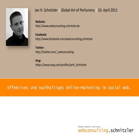 Effektives und nachhaltiges Online-Marketing im Social Web