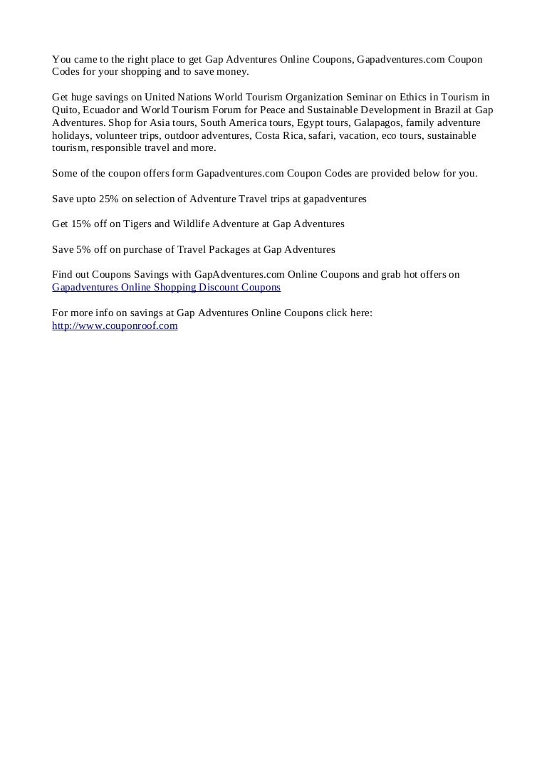 gap online discount