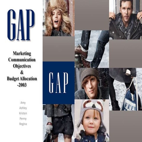 Gap Case Study (Group project)