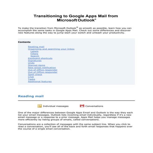 G Apps Mail From Outlook