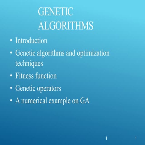 Ga ppt (1) | PPT