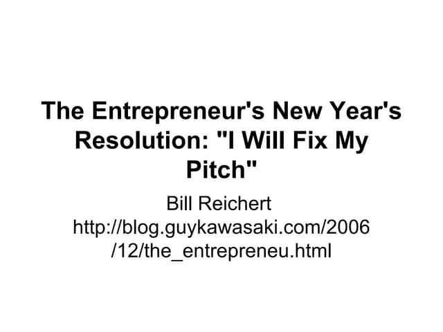 Garage Pitch