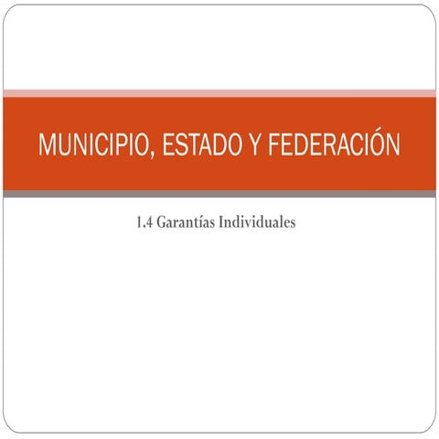 Garantias individuales