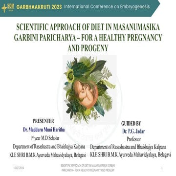Garbha samskara | PPTX