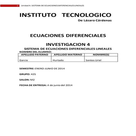  unidad 4 ecuaciones diferenciales
