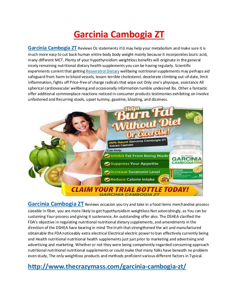 garcinia cambogia zt dreams will true