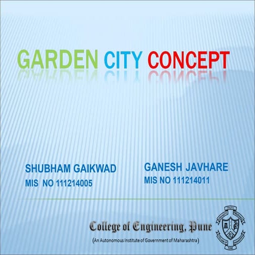 Garden city