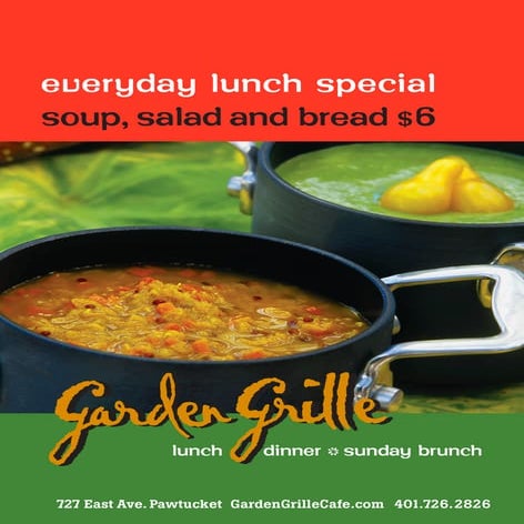 Garden Grille Ad